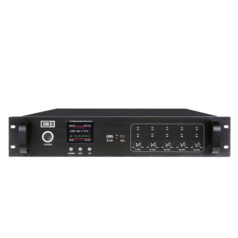 数字红外双工会议系统主控机 ZR-8660M